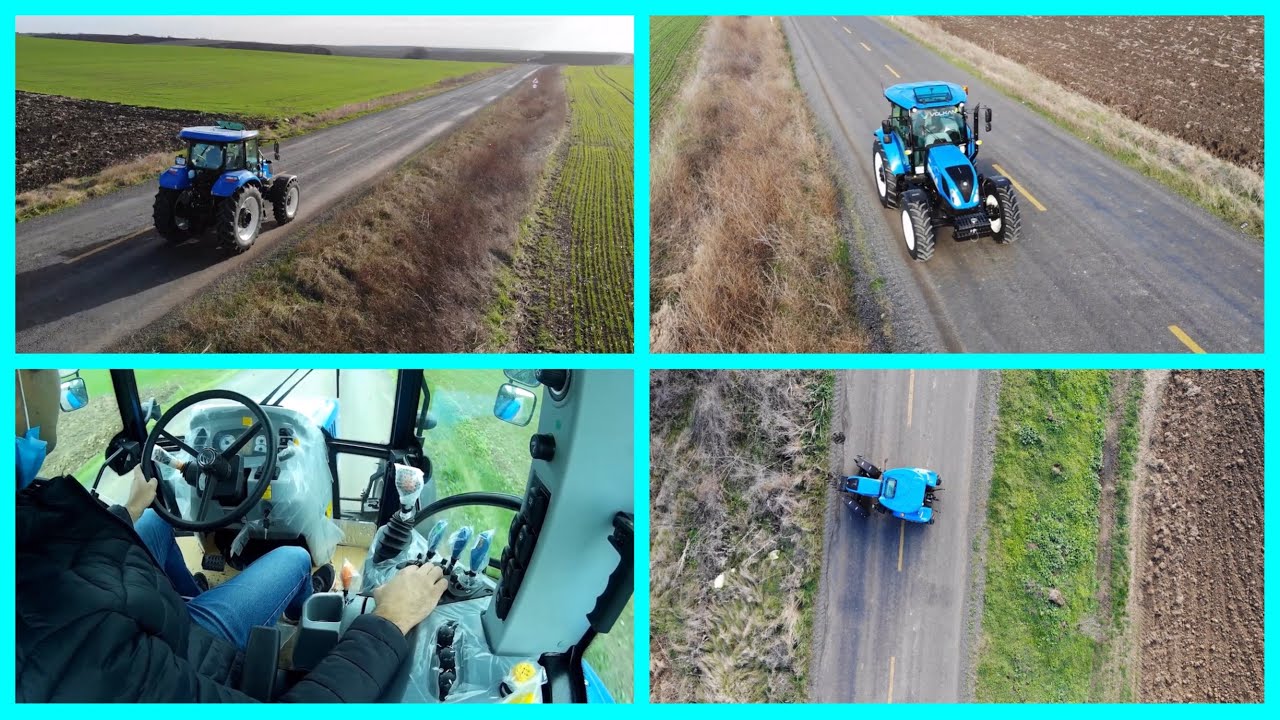 new holland tr5 110 ec ile kısa bir tur atalım
