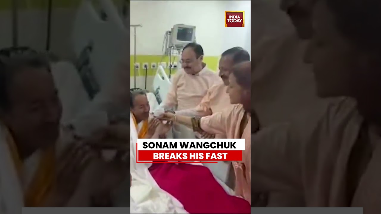 Sonam Wangchuk News: JP Nadda, Jitendra Singh Join Sonam Wangchuk As He Ends Fast | CJP | Students