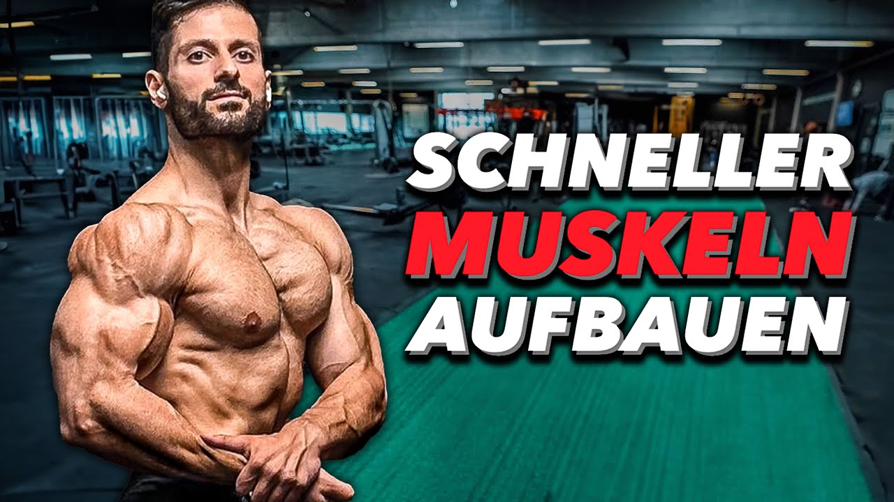 Mehr Muskeln in weniger Zeit aufbauen! (Minimalsten Training)