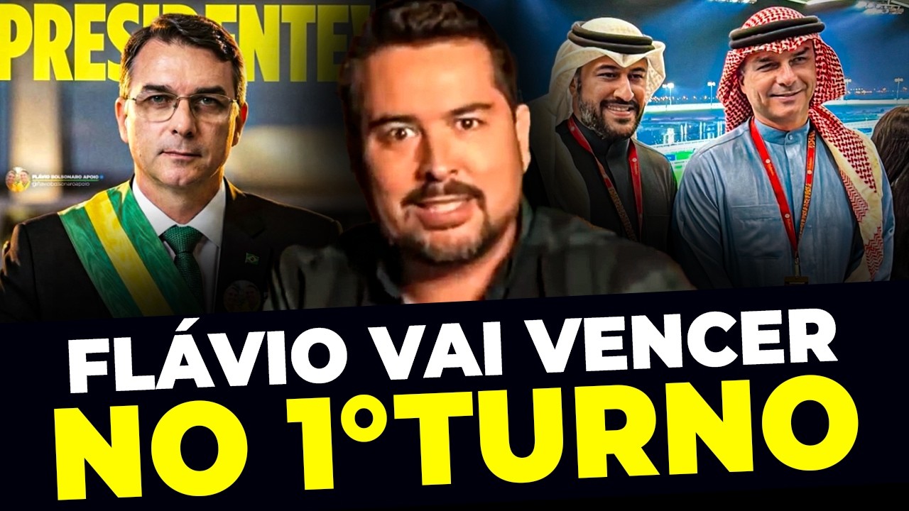 TRATADO COMO PRESIDENTE NO BAHREIN! FLÁVIO CONCEDE ENTREVISTA EXCLUSIVA AO PAULO FIGUEIREDO SHOW