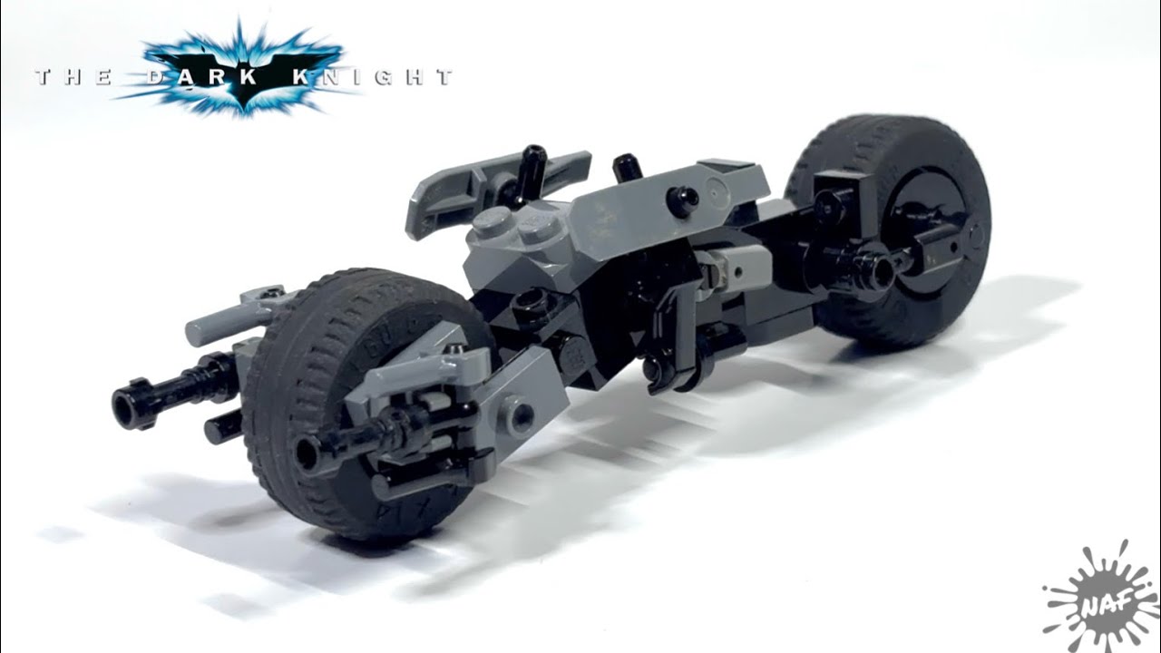 LEGO The Dark Knight Batpod MOC Instructions