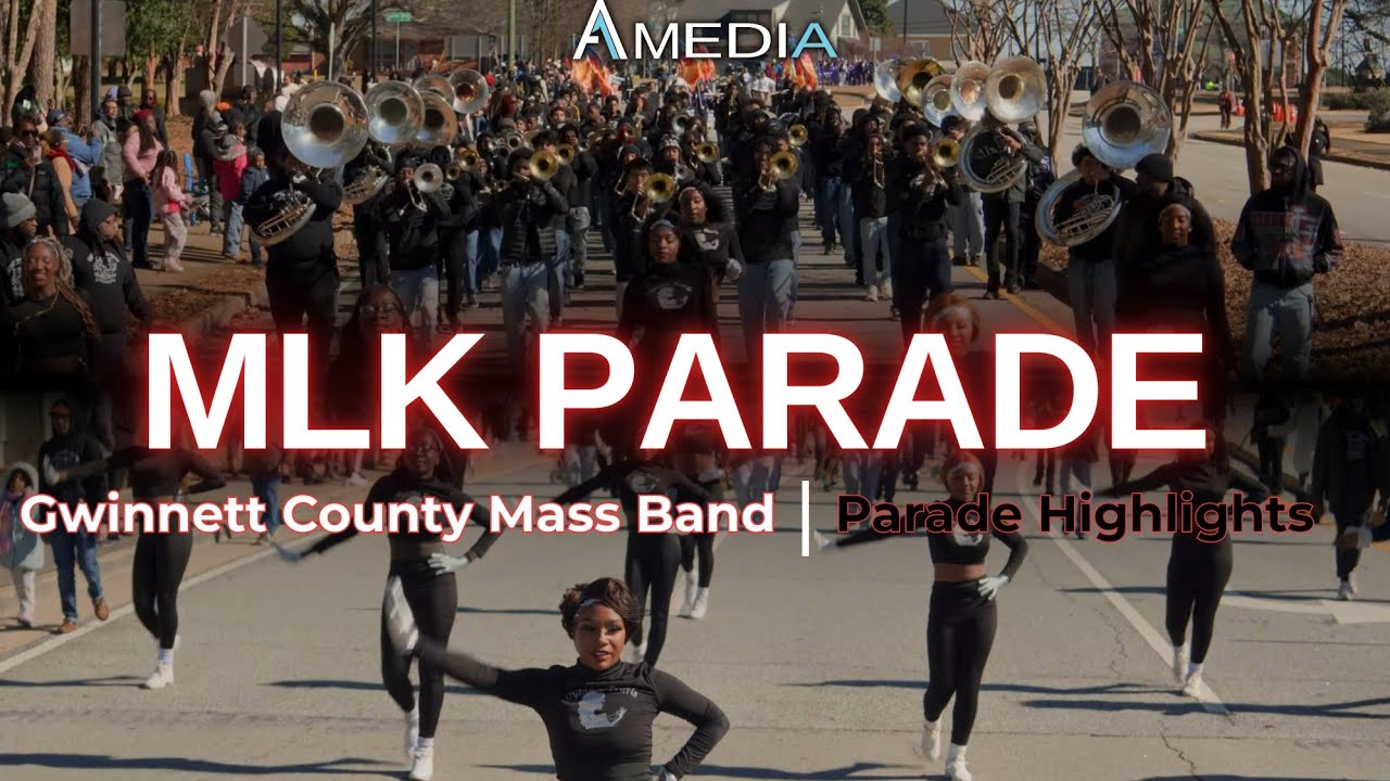 Gwinnett County Mass Band | 2026 MLK Parade Gwinnett County GA | 4K 🔥🎥🎬‼️