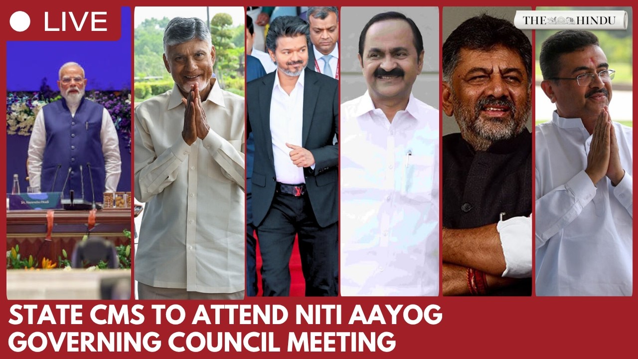 State CMs to attend crucial NITI Aayog Governing council meeting