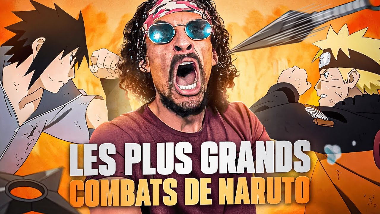 JE RÉAGIS AU PLUS GRAND COMBATS DE NARUTO