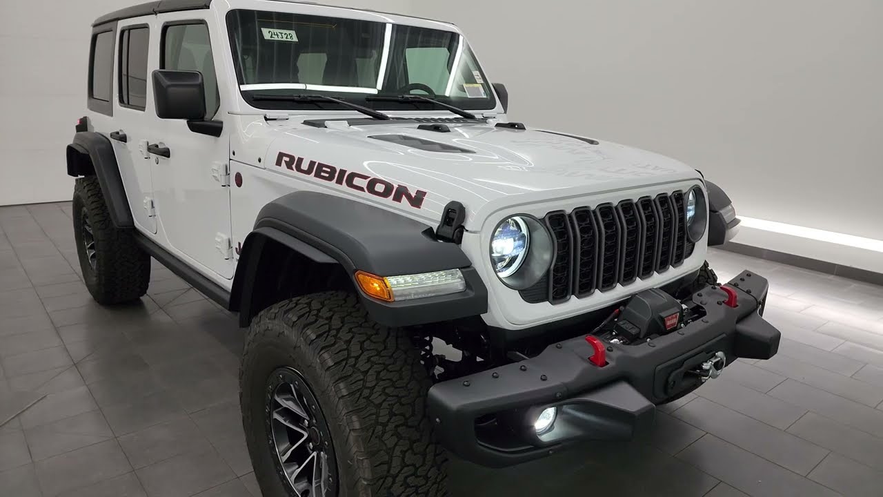 2024 JEEP WRANGLER RUBICON 4 DOOR XTREME 35 INCH TIRE 4K WALKAROUND 24J28 SOLD!