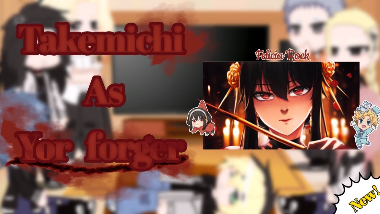 •Tkr reagindo a Takemichi as Yor Forger• (Rap pequeno segredo da Felícia Rock)