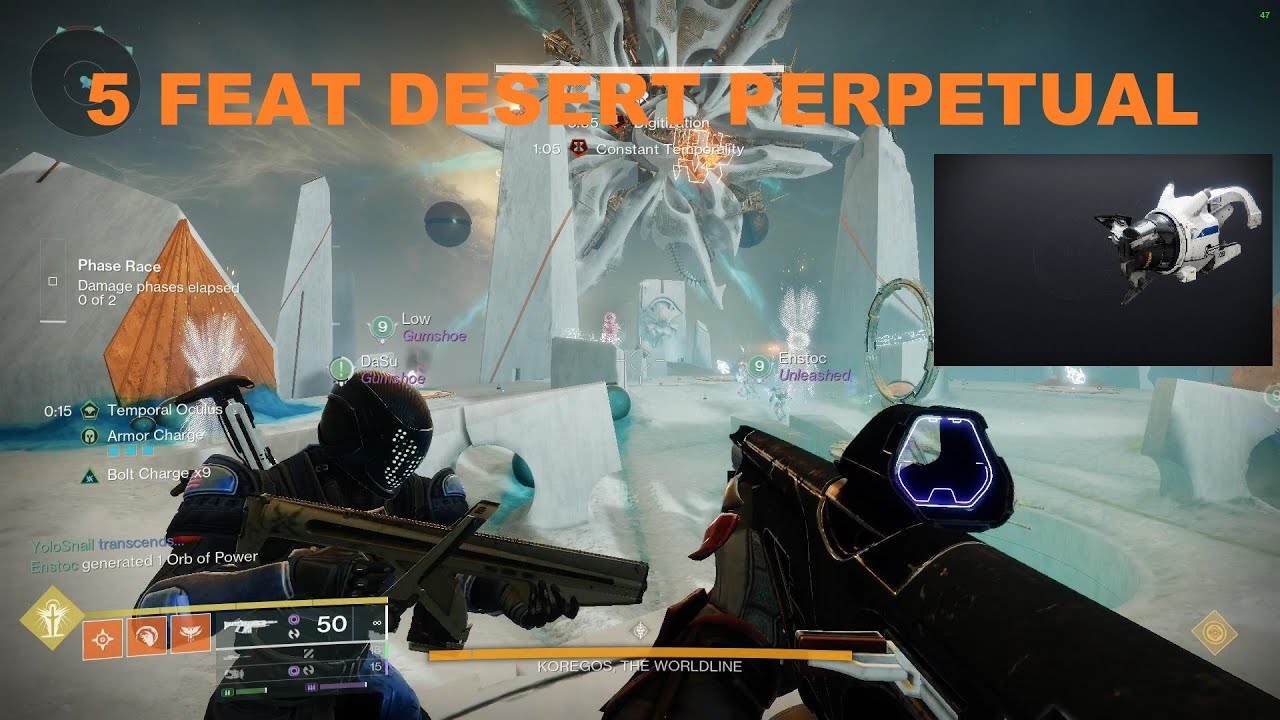 5 Feat The Desert Perpetual Raid | All 5 Feats Active