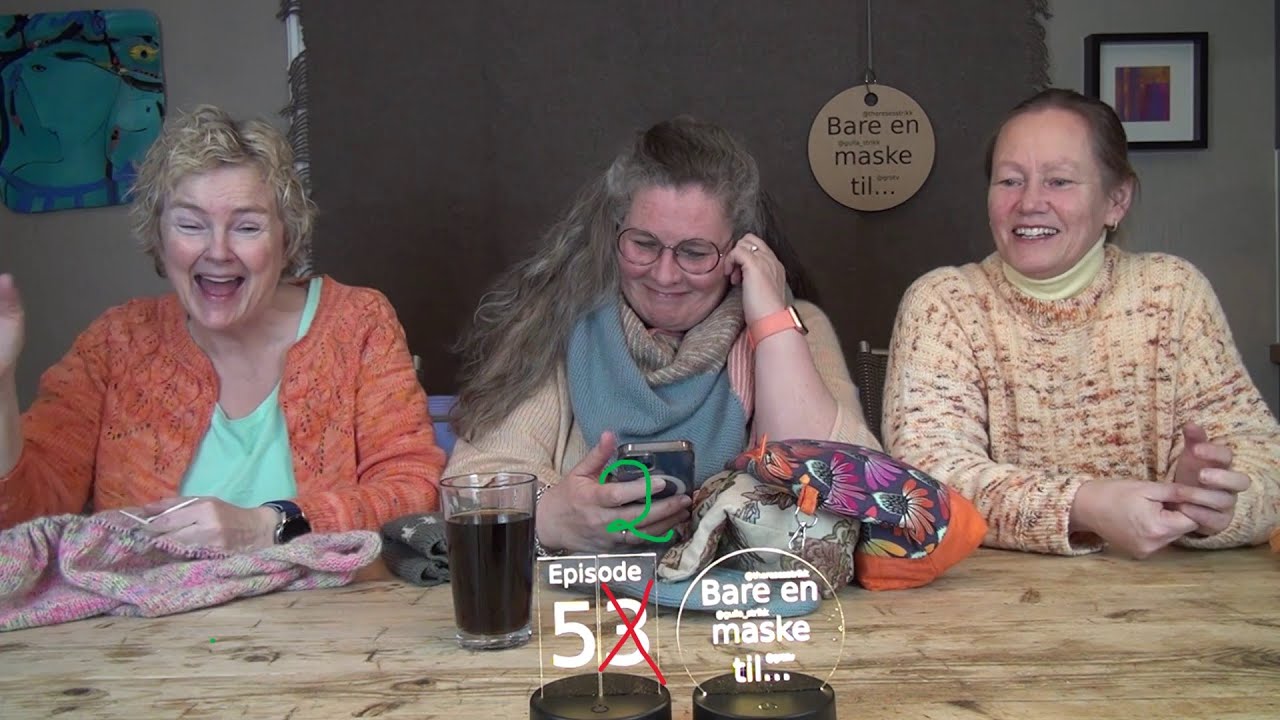 Bare en maske til... Episode 52 - Hekling og strikking
