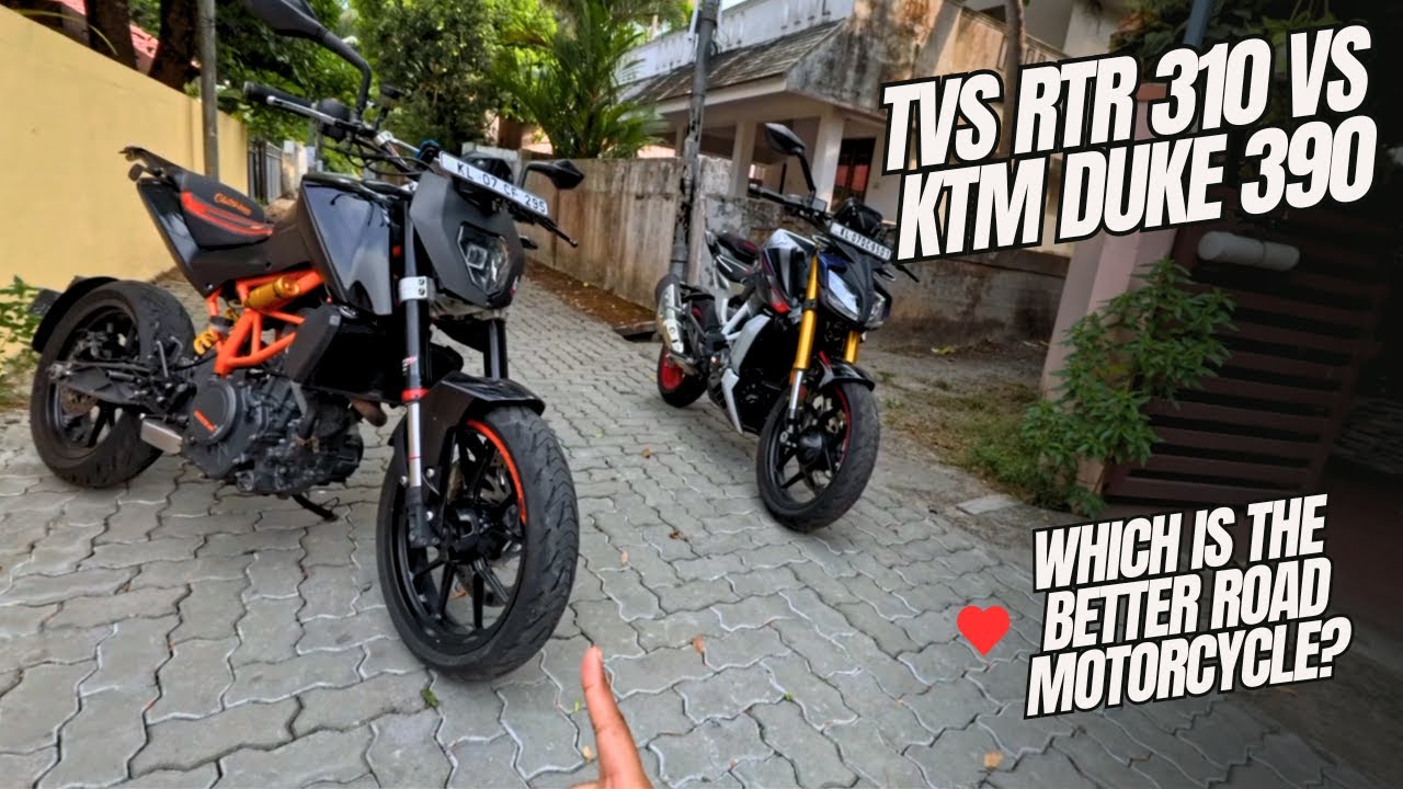 BS3 Duke 390 Vs RTR 310 which is better for Road?WHY?