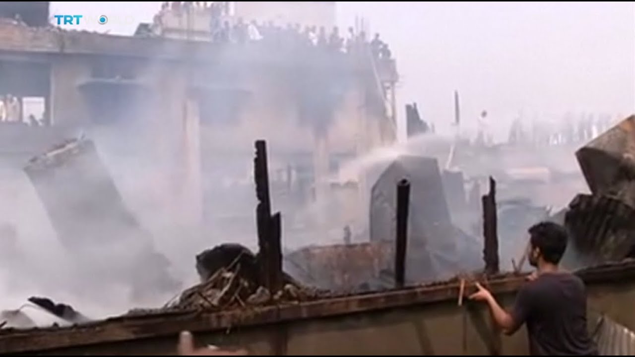 Third major fire in March breaks out in an Indian slum