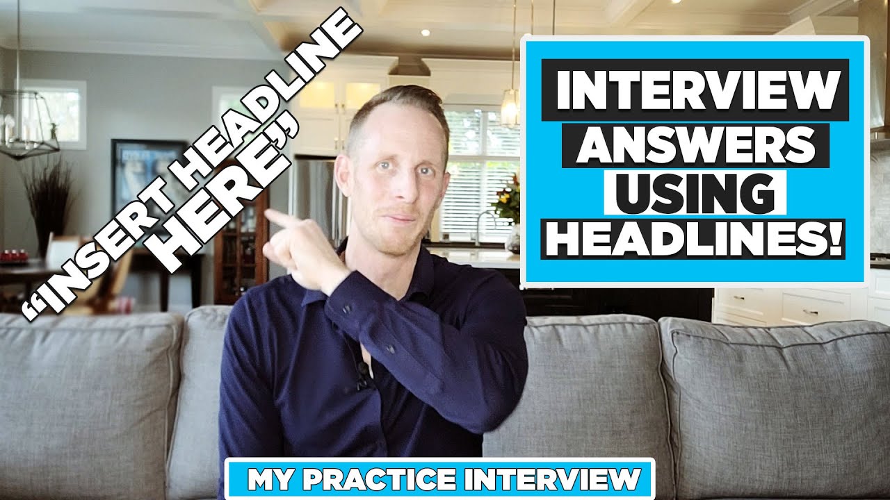 How to Answer Interview Questions with 