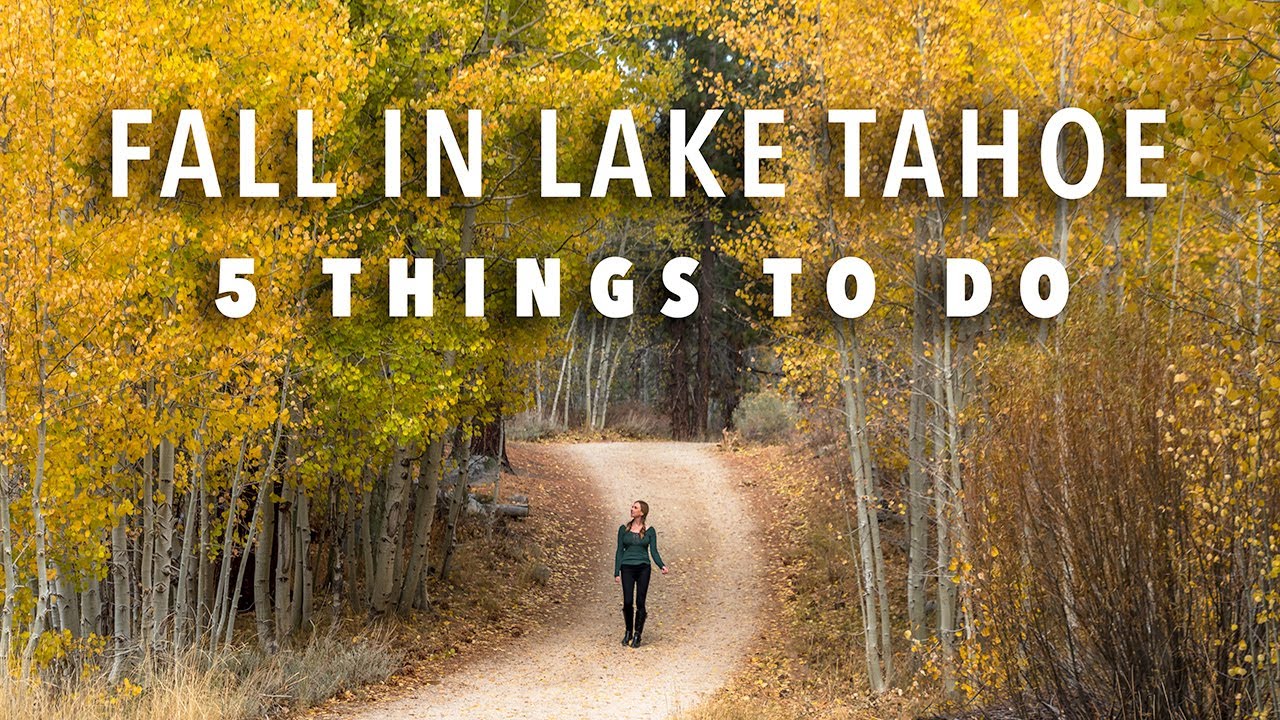 5 лучших занятий на озере Тахо осенью 🍂