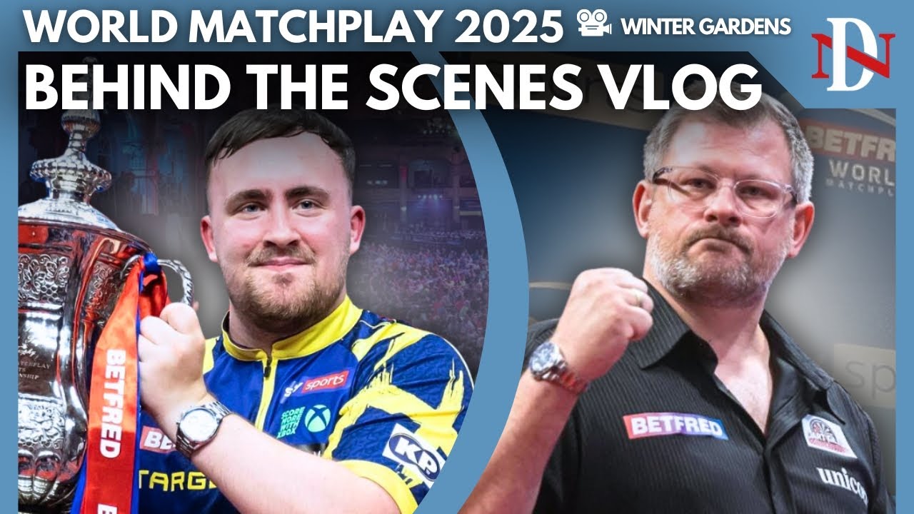 VLOG: Behind the Scenes at Blackpool World Matchplay 2025 | Winter Gardens Darts Experience