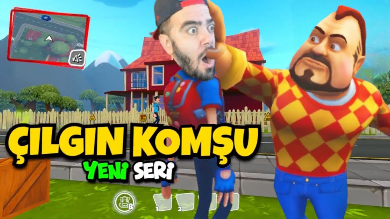 ÇILGIN KOMŞUNUN EVINE GIRDIM BENI YAKALADI