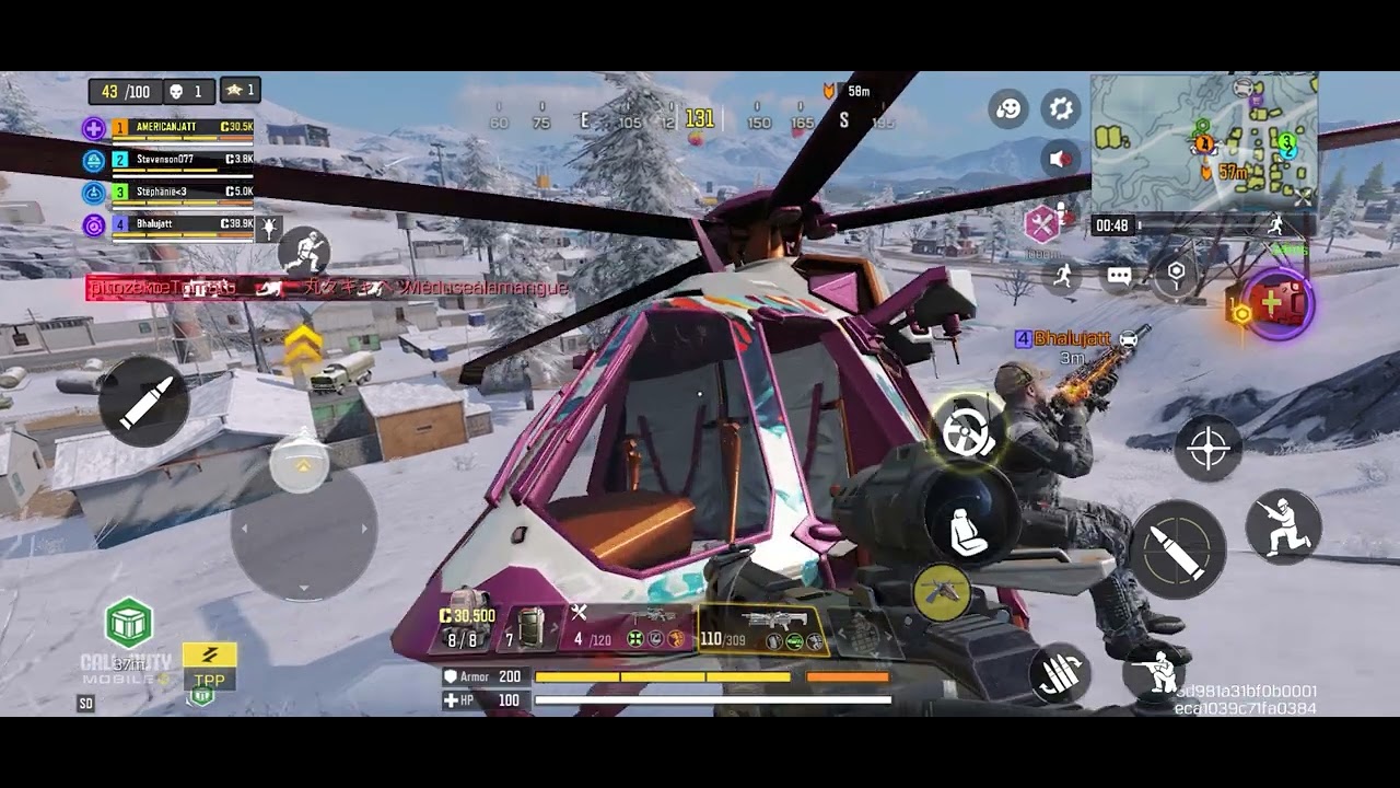 COD MOBILE BATTLEROYAL… WIN WITH MYTHIC GRIM  AK117