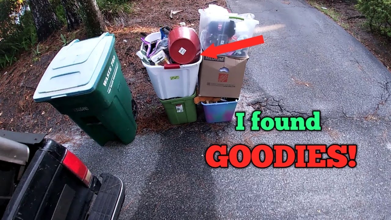 Free stuff and cash from the trash.