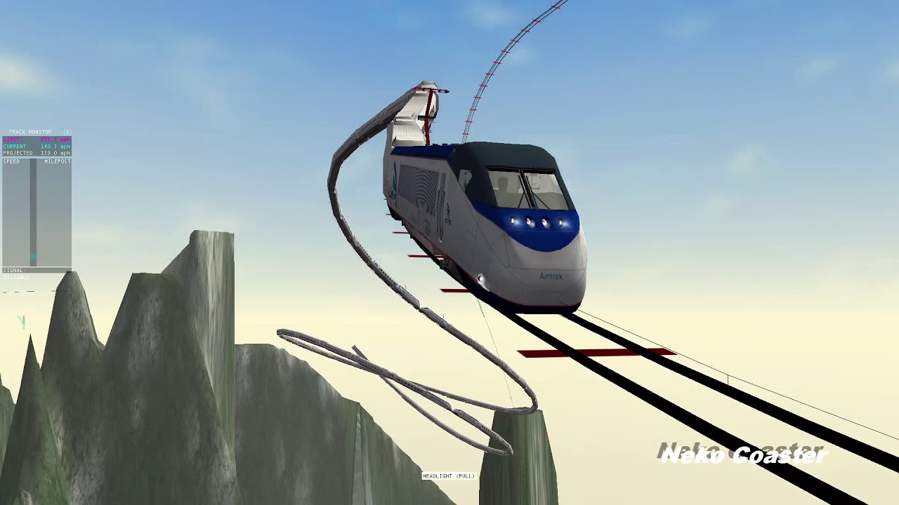 MSTS Megacoaster Ride [2020 Remake]