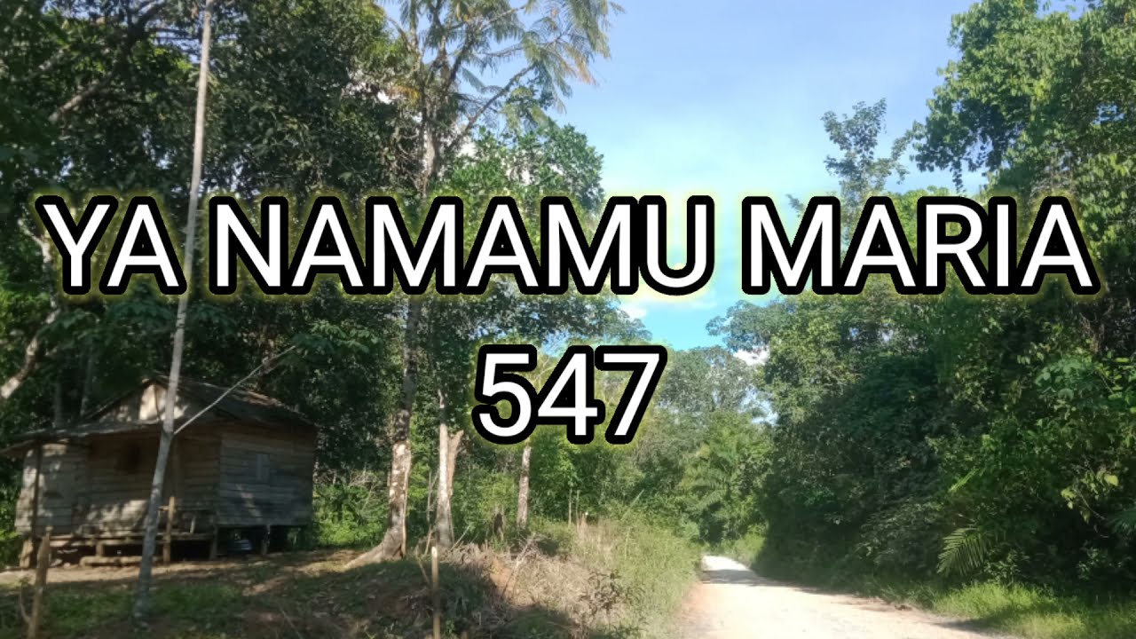 MB 547/Ya namaMu Maria /instrumen lagu rohani dengan lirik tanpa vokal 