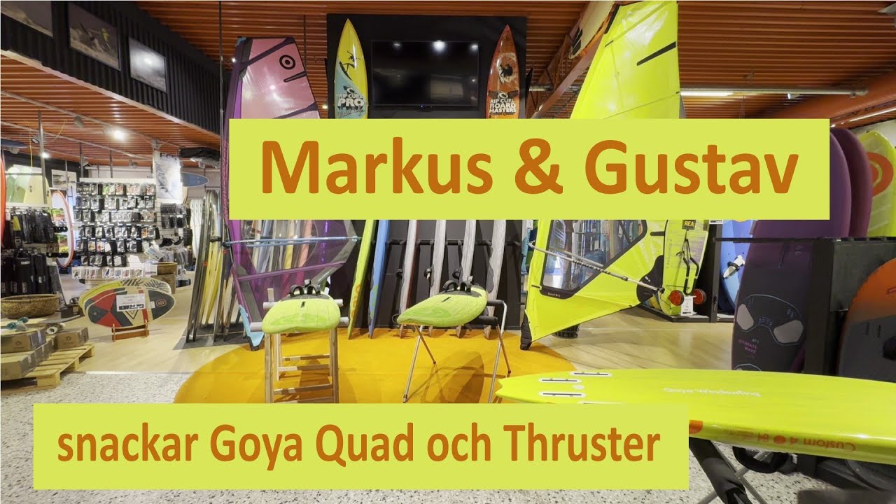 Goya Quad and Thruster board review
