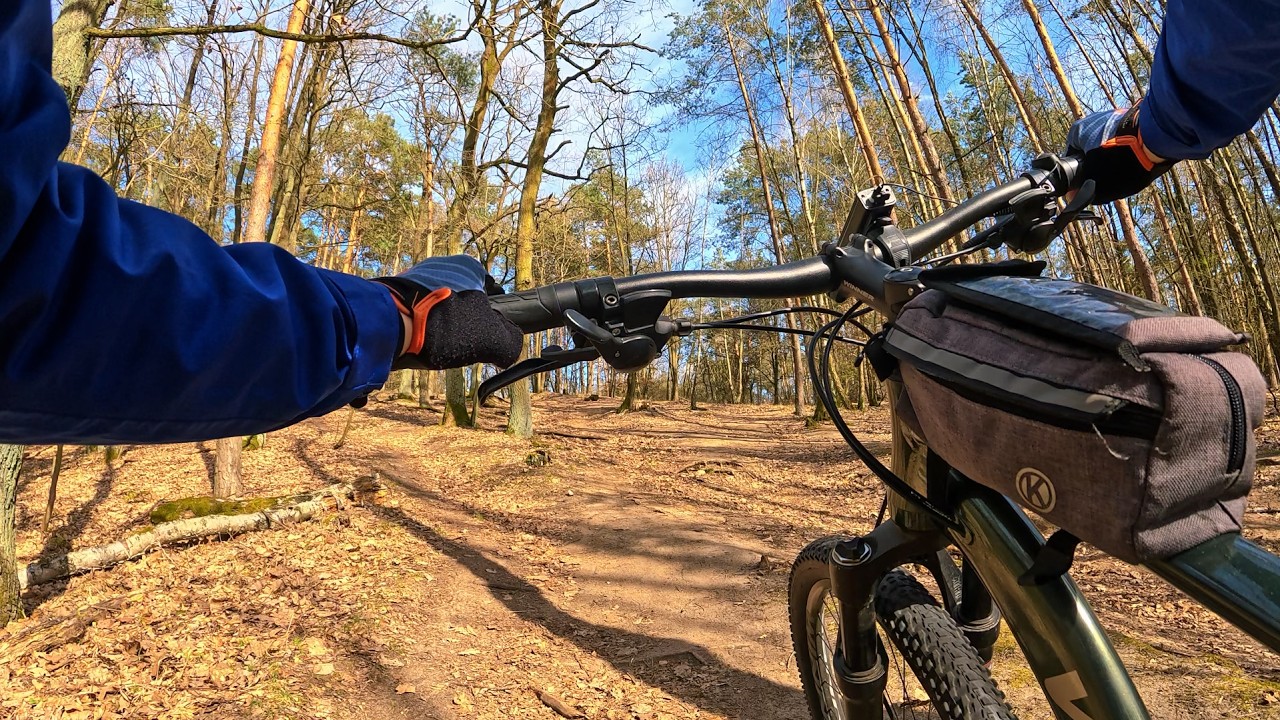 M&oacute;j pierwszy vlog: Dziewicza G&oacute;ra na rowerze (4K)