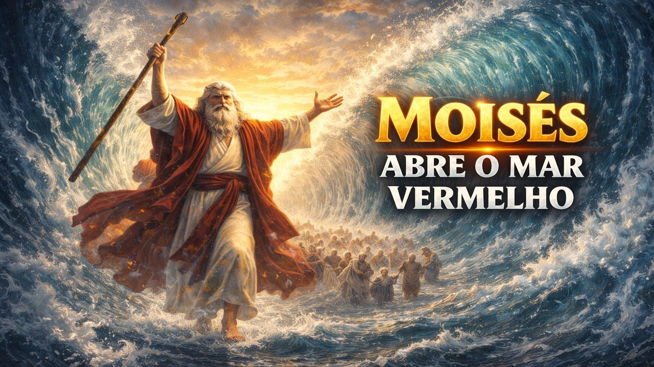 MOISÉS ABRE O MAR VERMELHO | O Milagre Mais Épico da História