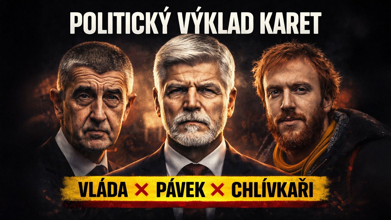 Politický výklad karet: Vláda x Pávek x Chlávkaři aneb podpora zabijáka