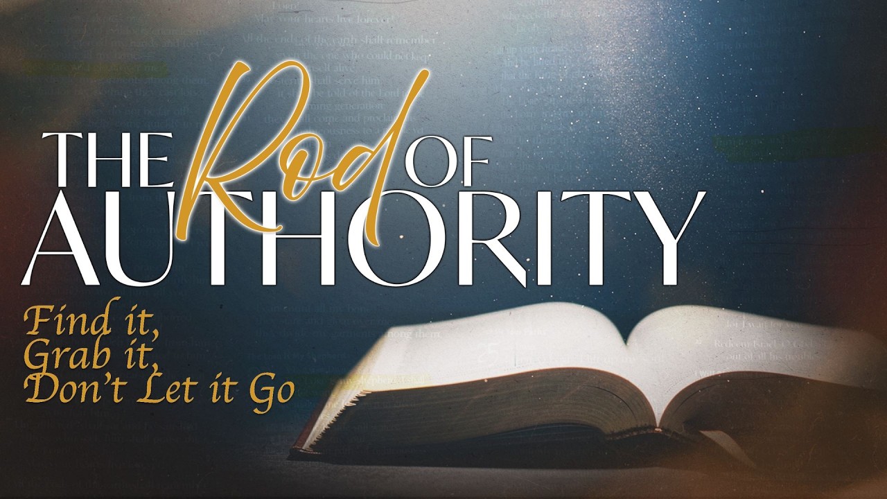 The Rod of Authority, Find it, Grab it, Don't let it go - Apostle Brian Valley