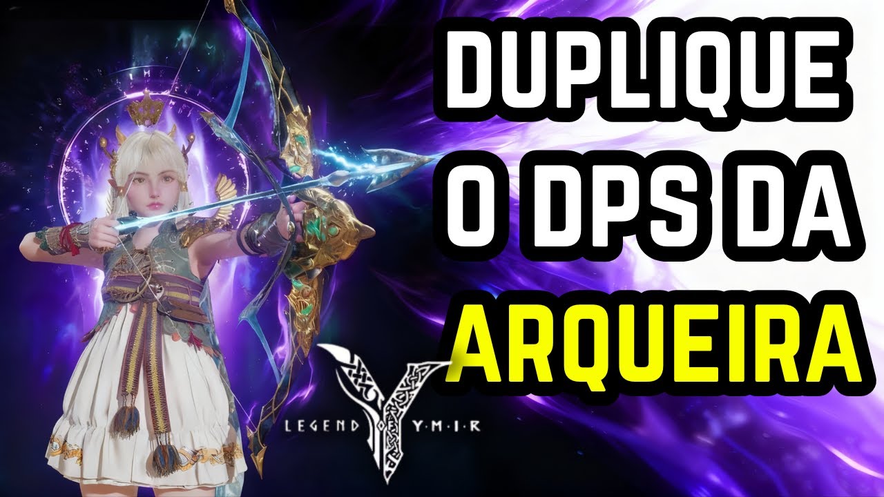 MELHOR COMBO de SKILLS da ARQUEIRA! Build ABSURDA para Explodir o DPS | Legend of Ymir