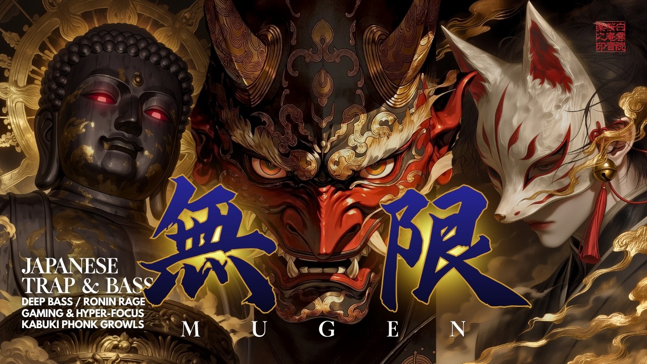 MUGEN VI | SAMURAI DAWN 💀 Японский Трэп и Кабуки-Фонк с Глубоким Басом для Гейминга и Концентрации
