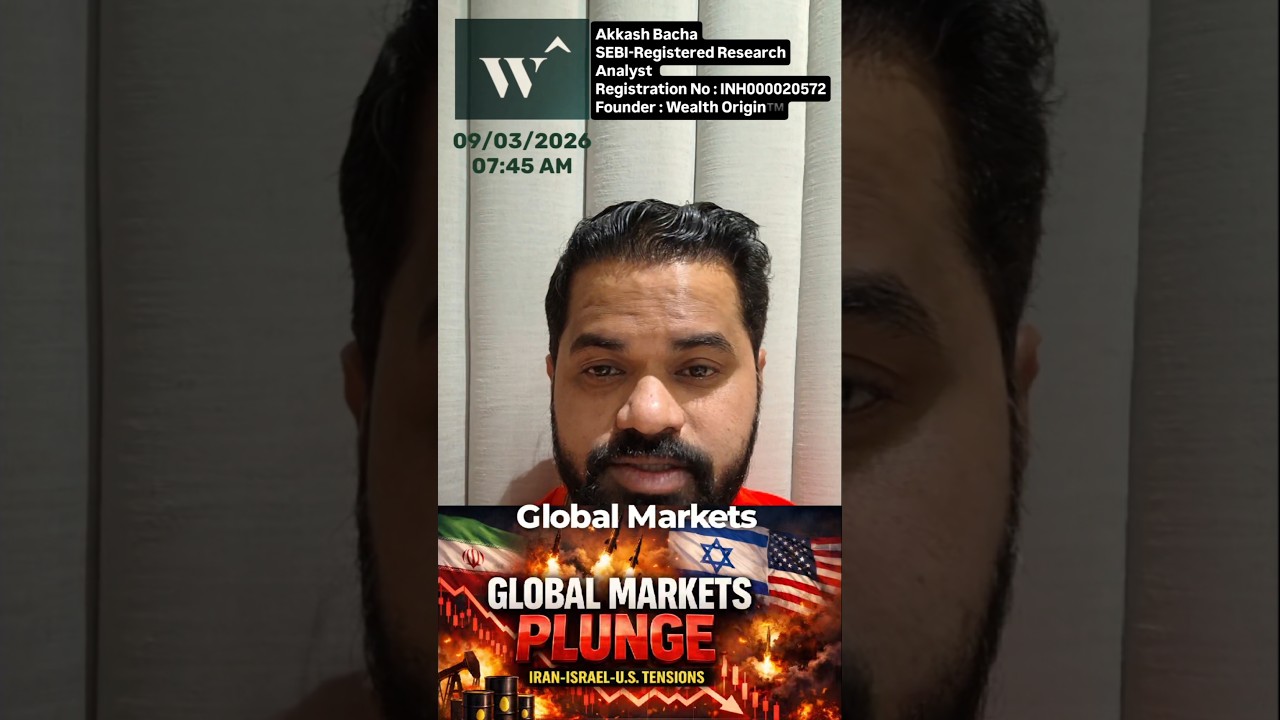 Market Crash Warning? Oil Surges 24% | Gift Nifty Down 767 | Stock Market Today #crudeoil #crude