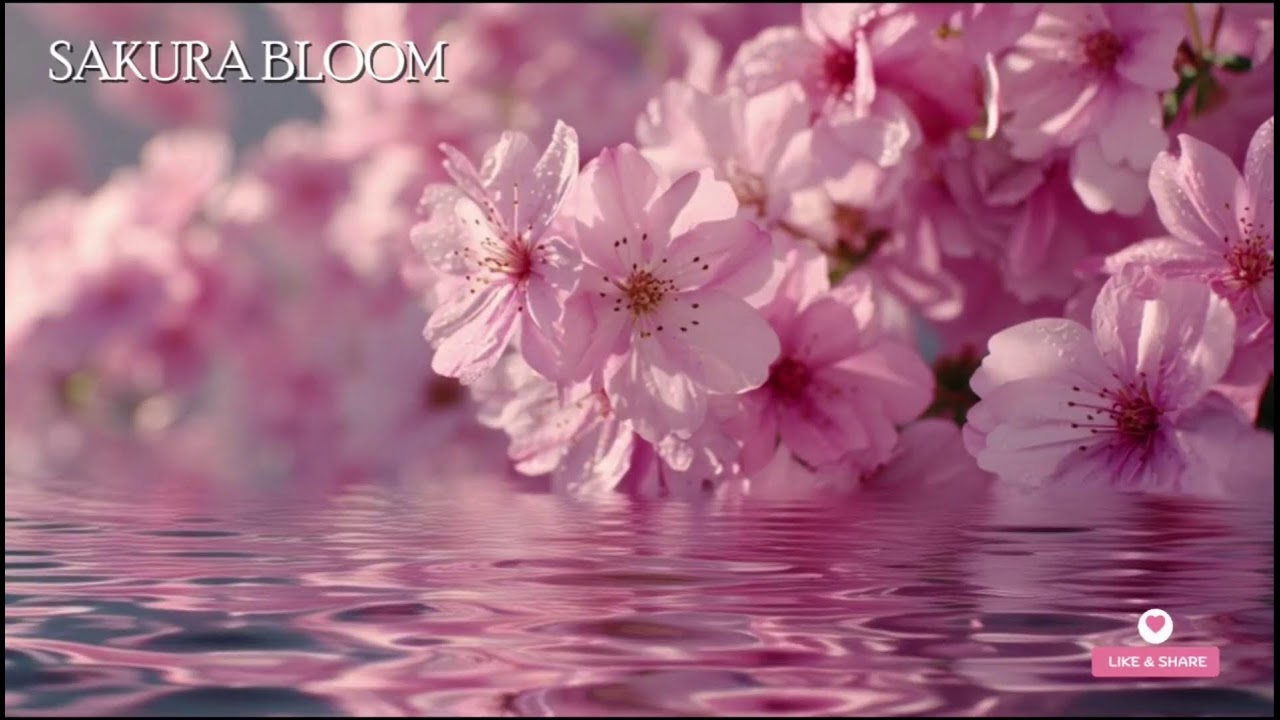 🔴 桜の調べ – 日本庭園の水音と風鈴の癒し | 心を落ち着ける音楽👉 Zen garden + wind chimes vibes.