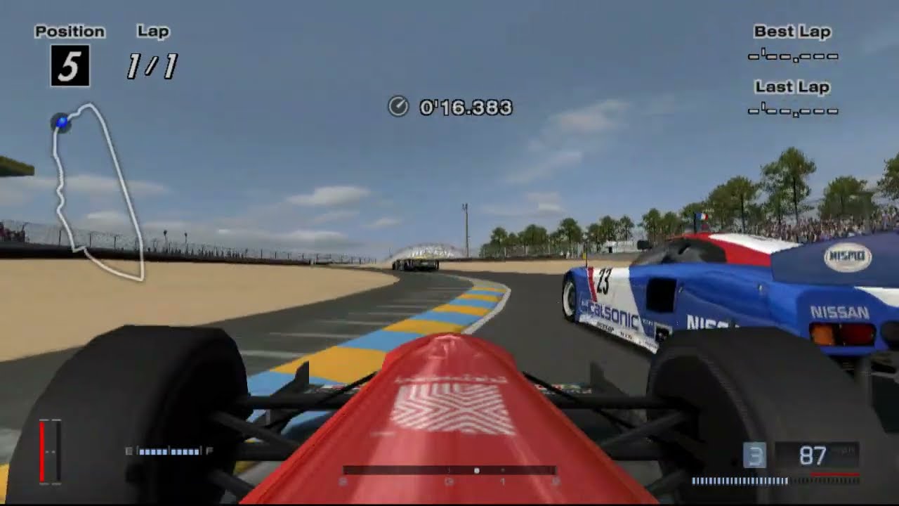 Gran Turismo 4 Spec II (PS2) / Circuit de la Sarthe II (1 Lap) / Formula Gran Turismo
