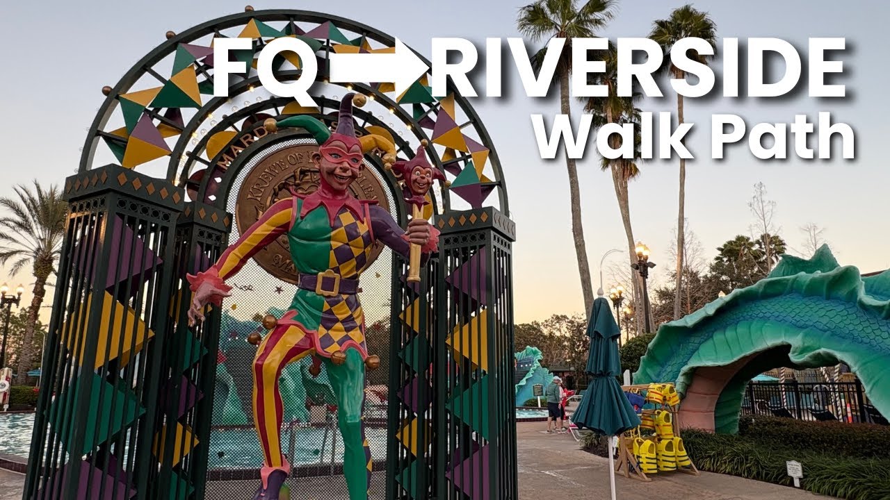Port Orleans Resort Walk 🌿 | French Quarter to Riverside (Walk With Me)