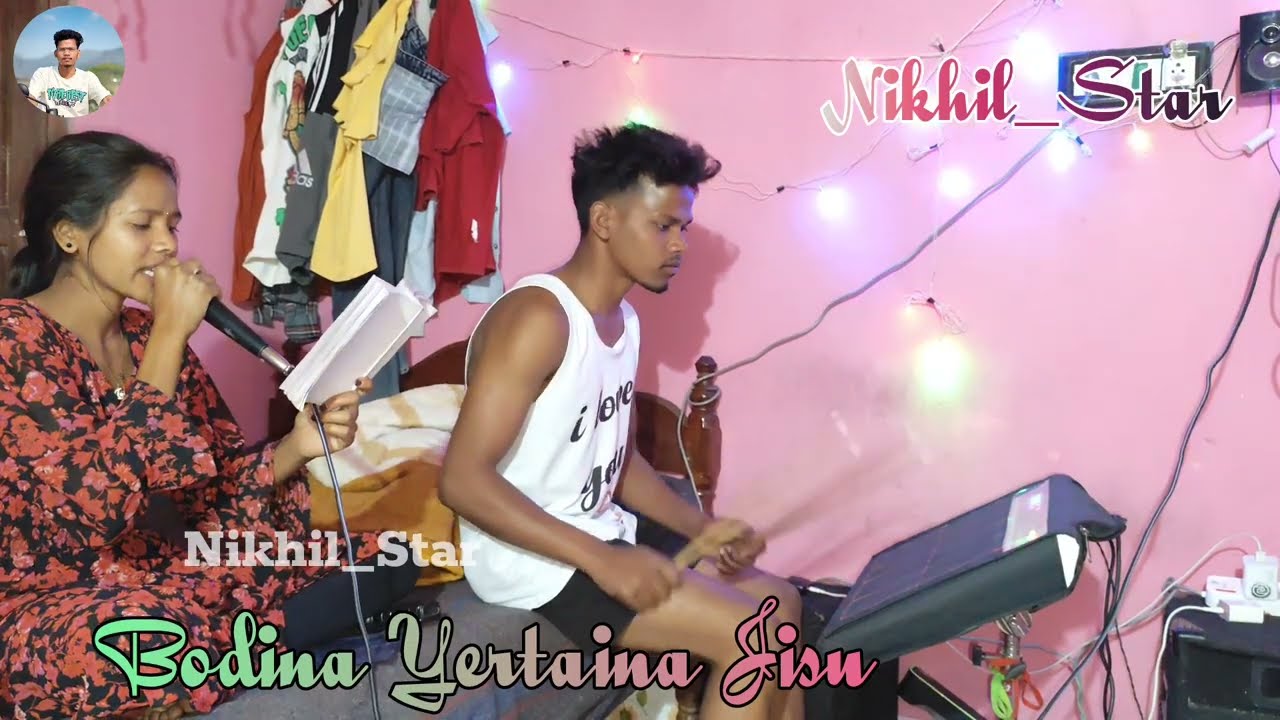 BODINA YERTAINA JISUN SOURA CHRISTIAN SONG/WITH MY SISTER/PRACTICE #nikhilstar