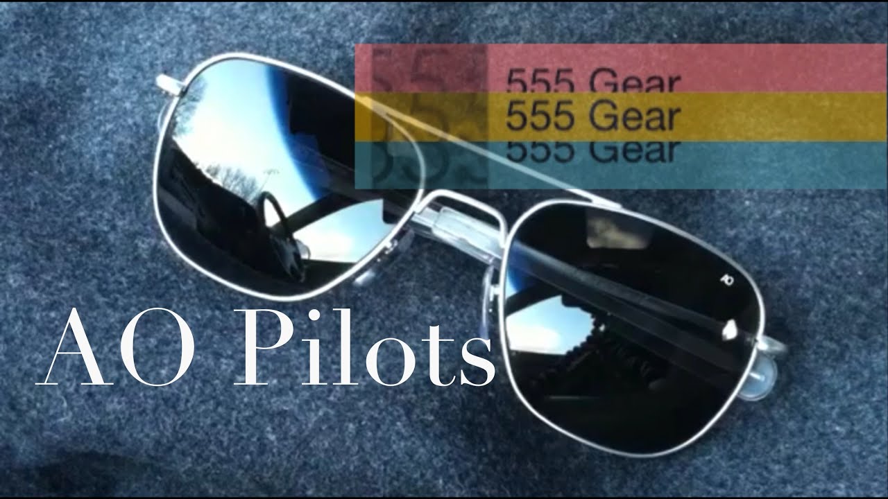 Обзор: Солнцезащитные очки-авиаторы American Optical AO Original Pilots, произведенные в США.