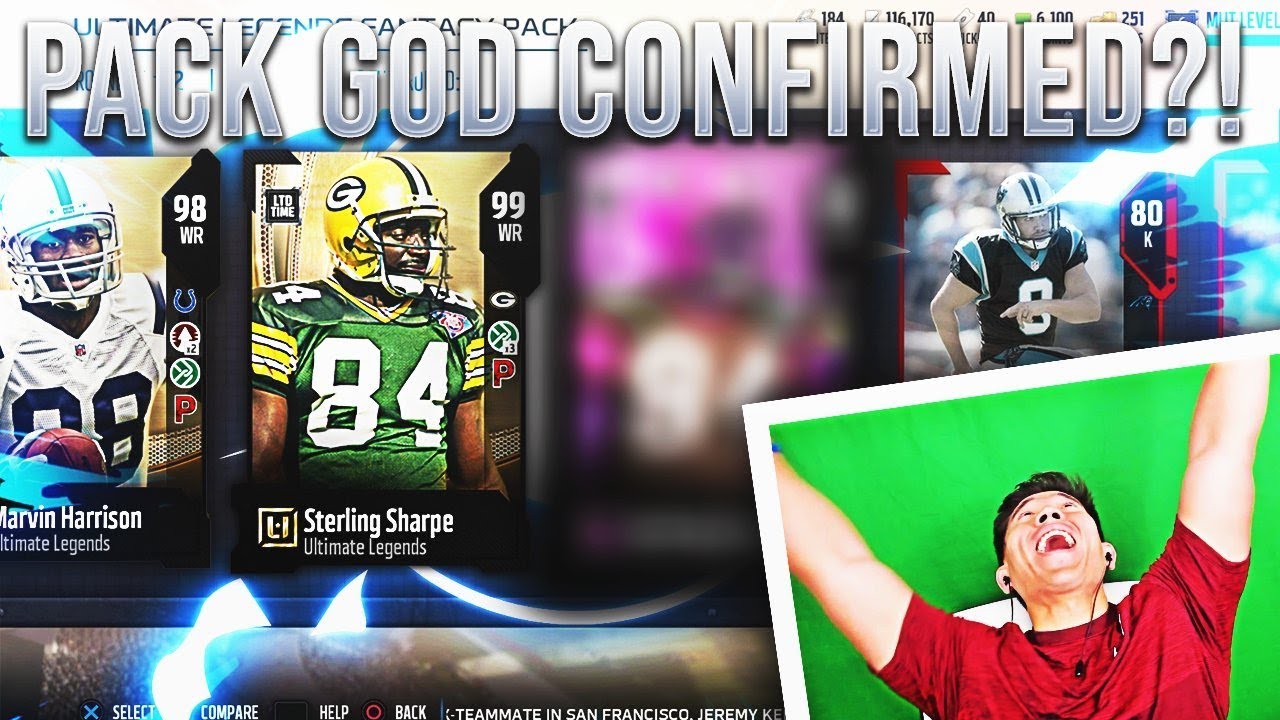 PACK GOD CONFRIMED!? Madden 18 Ultimate Pack Opening