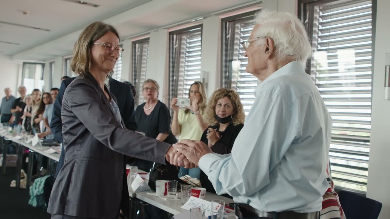Deutsch-Israelisches Begegnungsseminar 2022 - Verleihung der Medaille