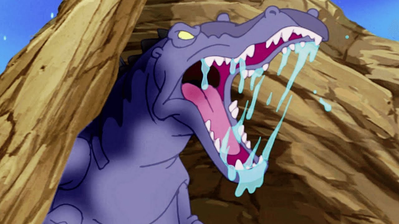 ¡Huyan del hambriento dientefilado!  |En Busca del Valle Encantado XII: El gran día de los voladores