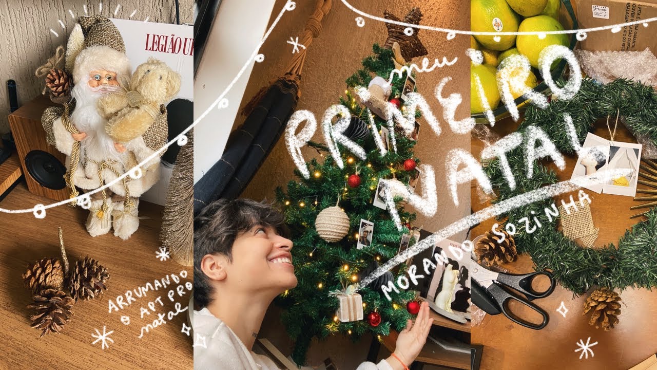 vlog | tape 4 — meu primeiro natal morando sozinha