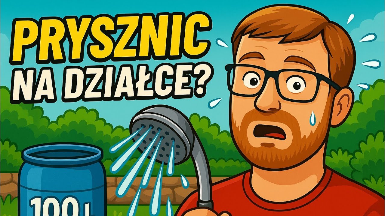 Prysznic akumulatorowy na działkę – hit czy badziew? 🔋🚿