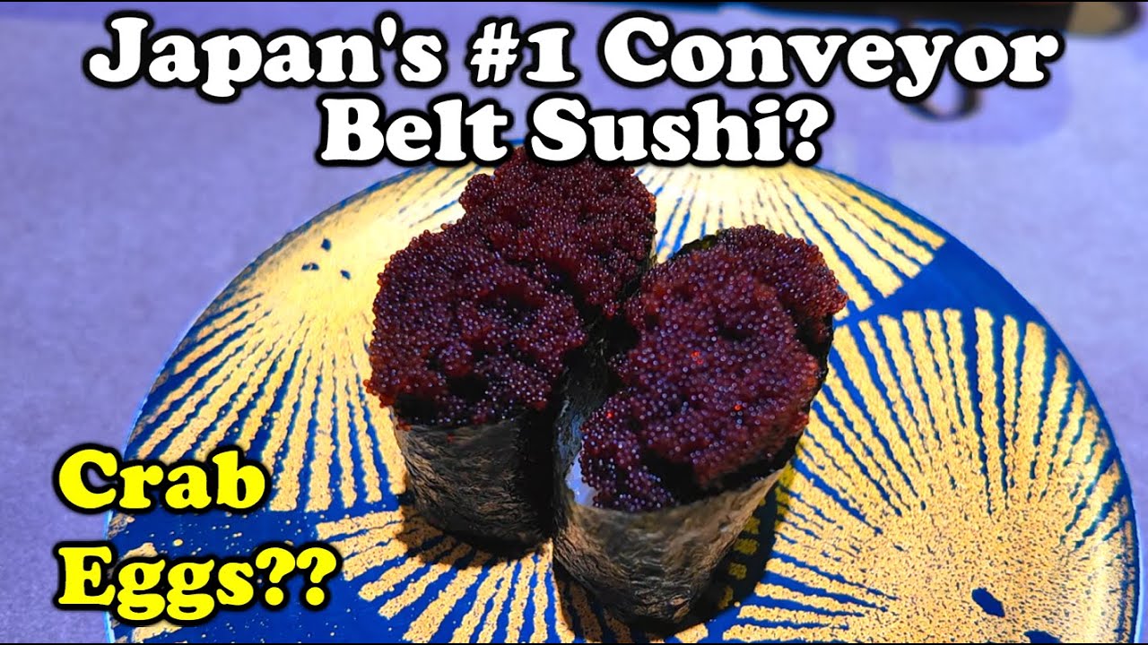 Japan's BEST and MOST DIFFICULT Conveyor Belt Sushi Restaurant (Nemuro Hanamaru Review)