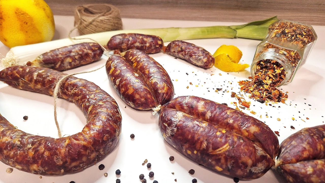 Greek Sausages With Leek & Orange - Σπιτικά Λουκάνικα Με Πράσο & Πορτοκάλι - Eπ. 573 | Σταυρούλα Ζ.