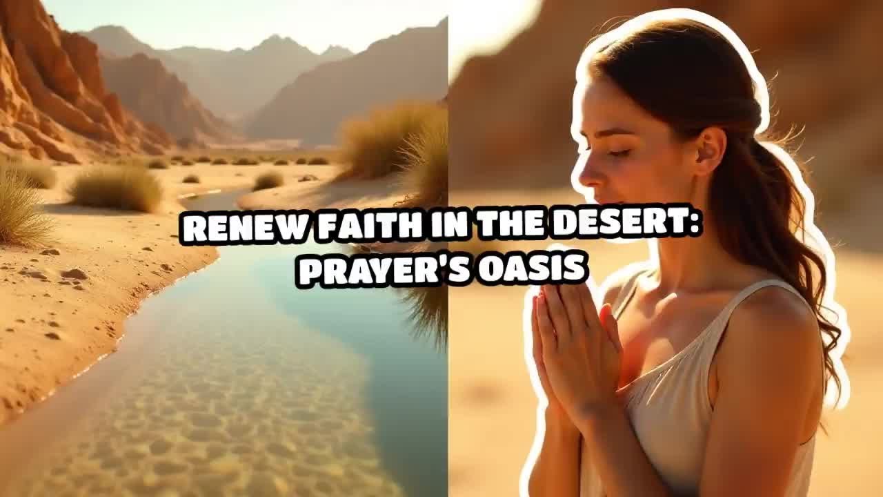 Renew Faith in the Desert: Prayer&rsquo;s Oasis