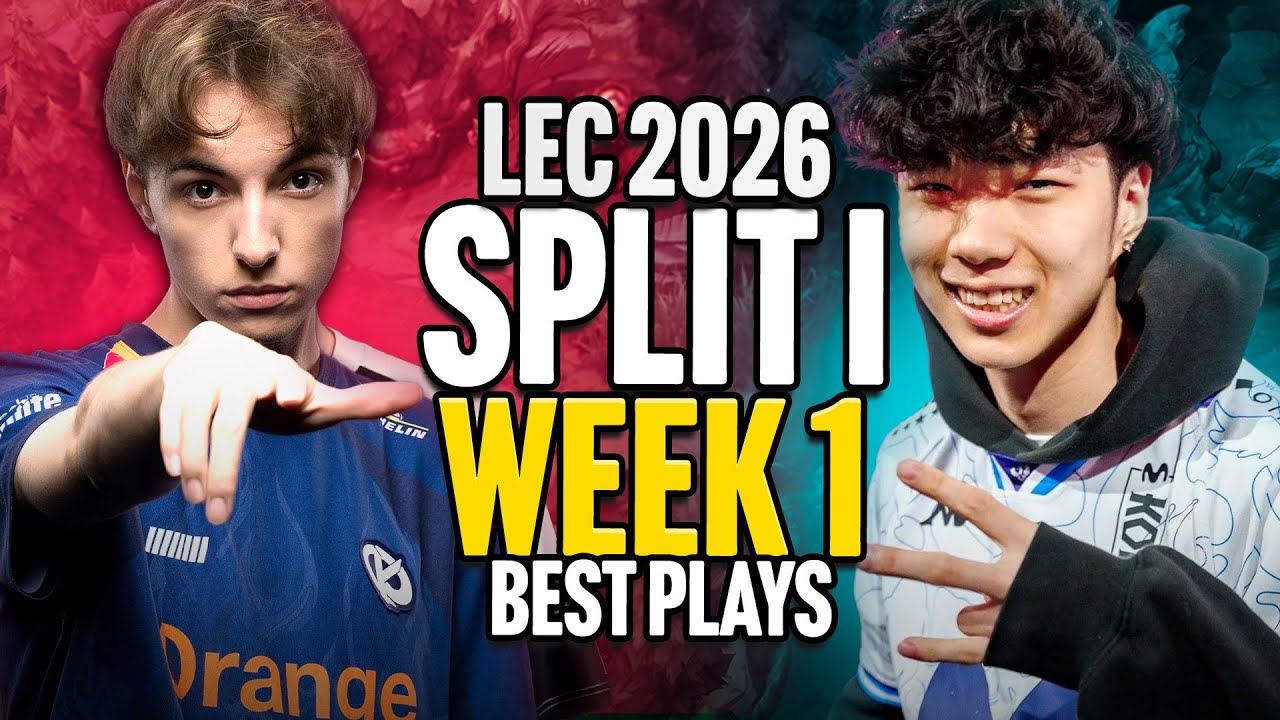 Top 30 Plays from LEC Week 1