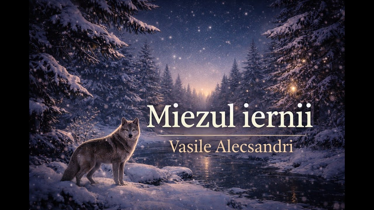 Miezul iernii – Vasile Alecsandri | Pentru cei care simt iarna în suflet