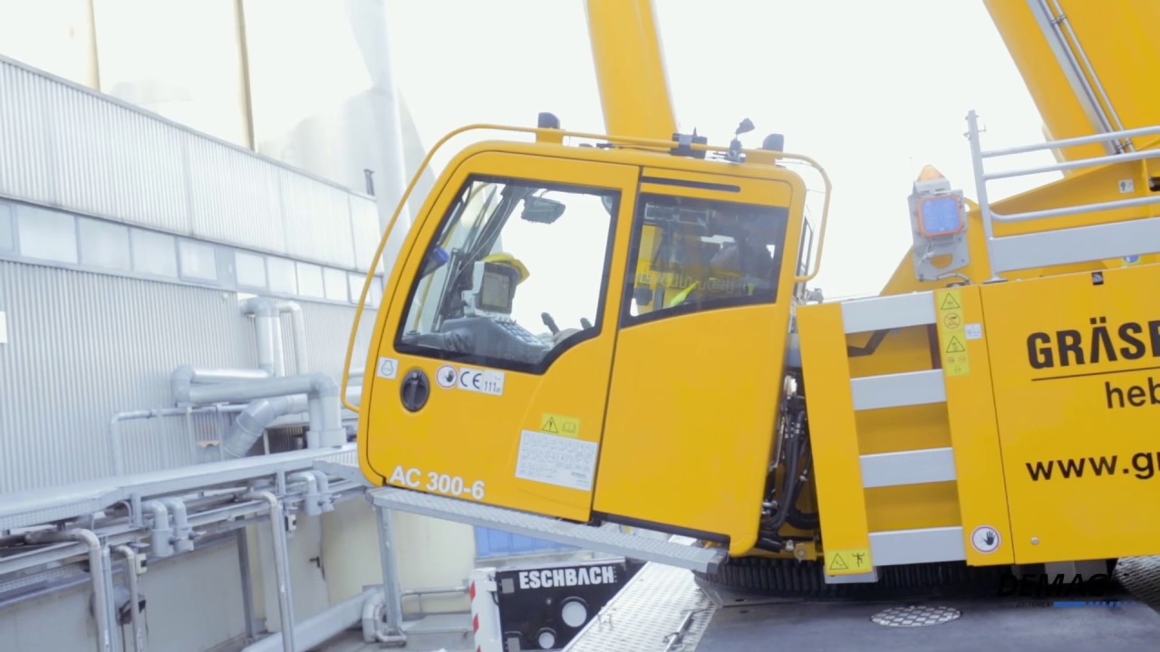 Graeser-Eschbach AC300 Prototyp - DEMAG official Video