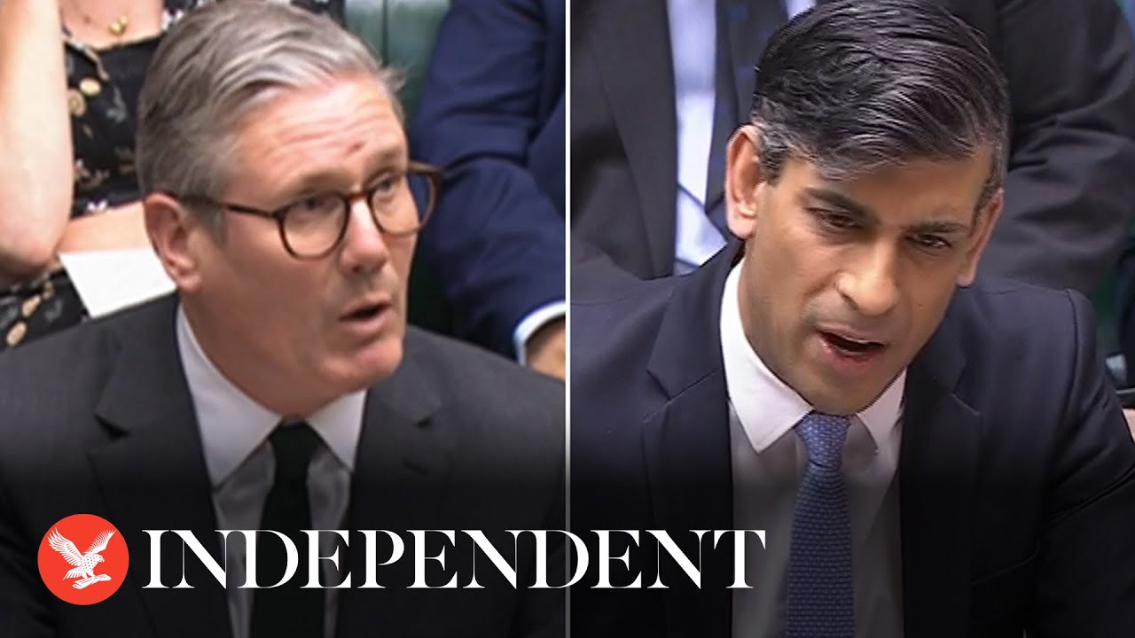 Live: Sunak faces Starmer at PMQs after declaring inflation ‘back to normal’