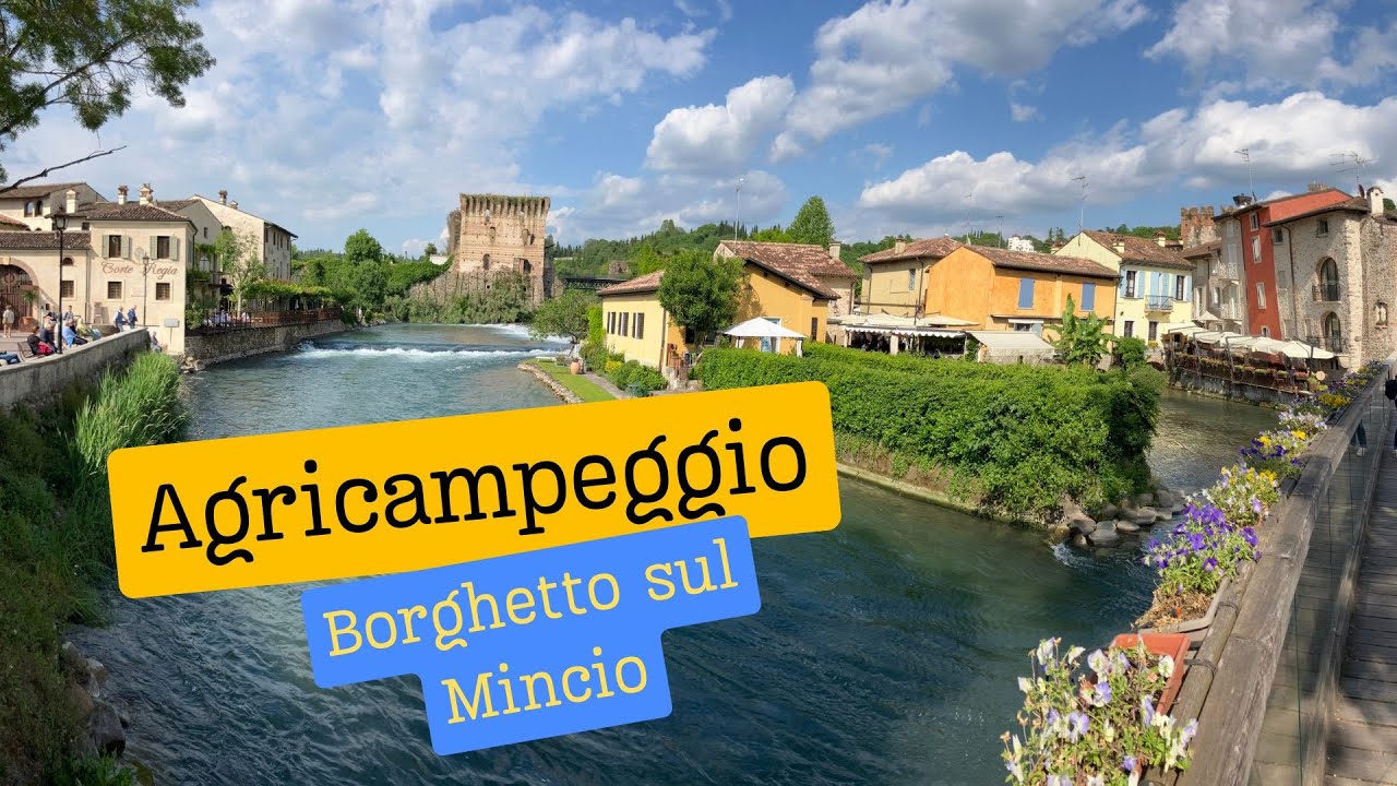Borghetto sul Mincio - eines der schönsten Dörfer Italiens, Venetien (Italien)