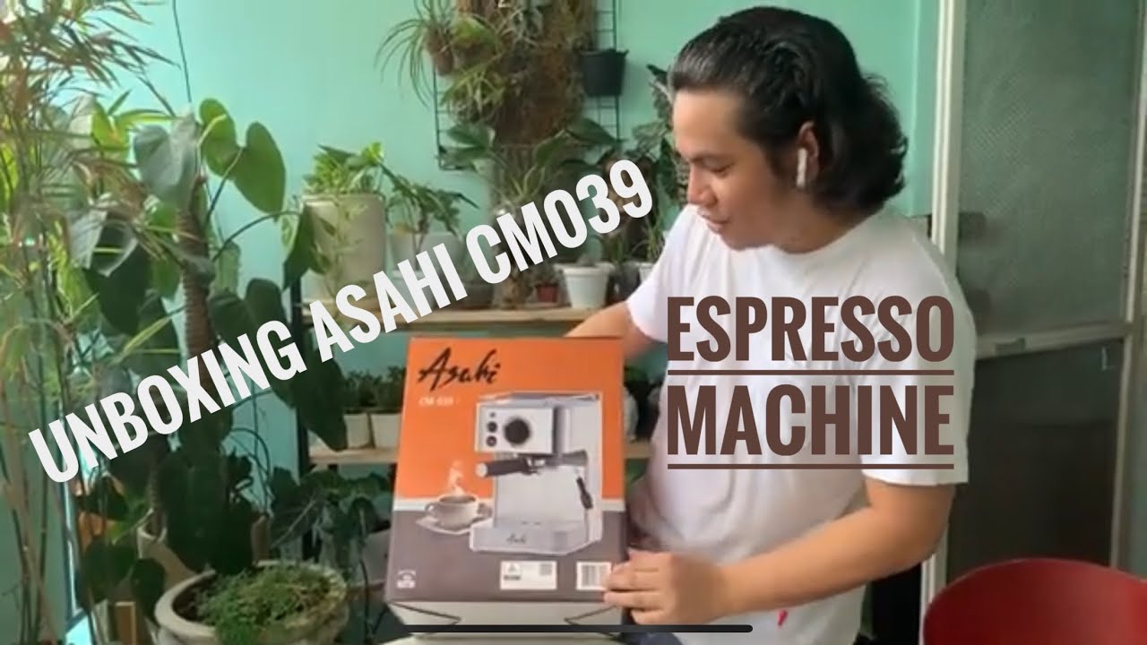 Unboxing Asahi Coffee Machine #coffeemachine #coffeelover #Asahicm039