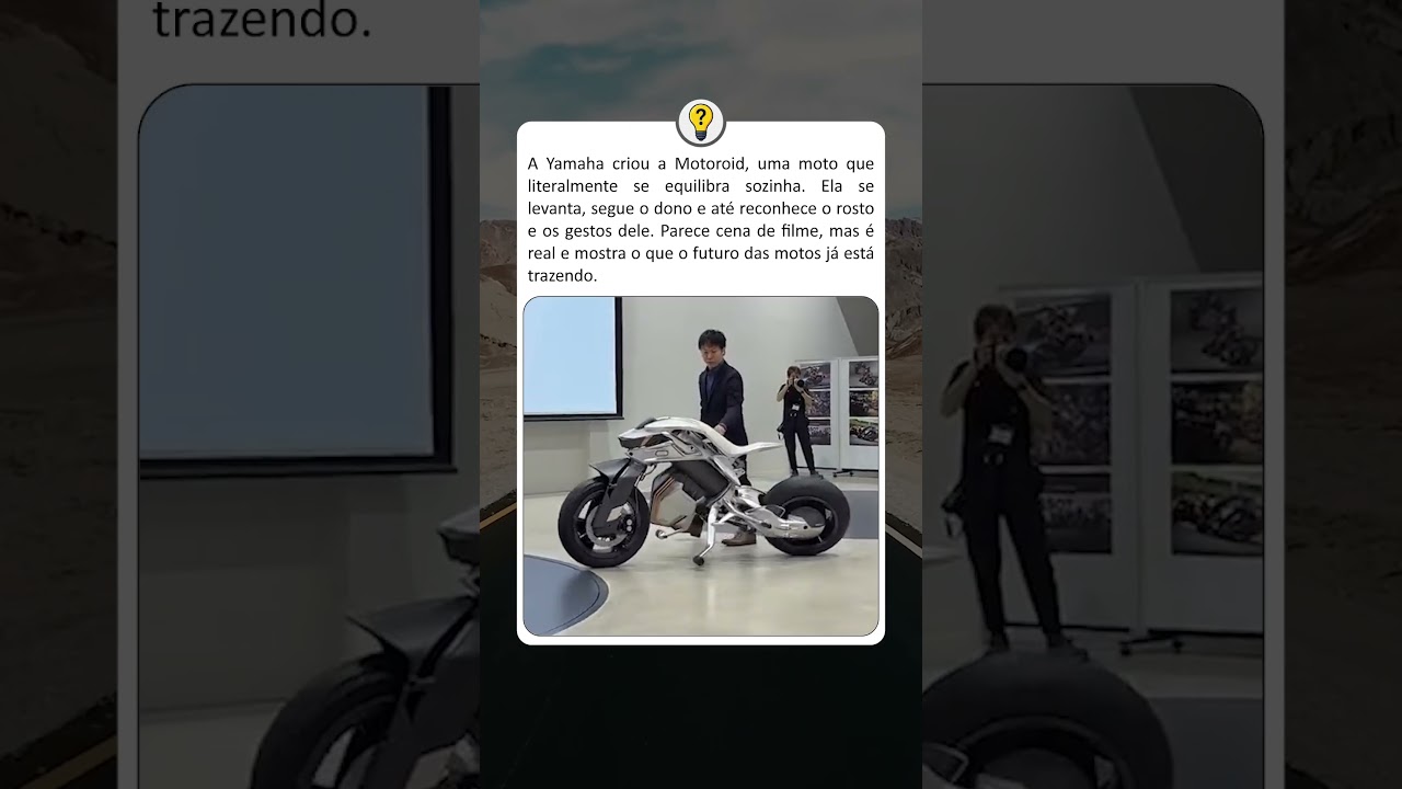 Moto revoluciona com intelig&ecirc;ncia artificial #curiosidades